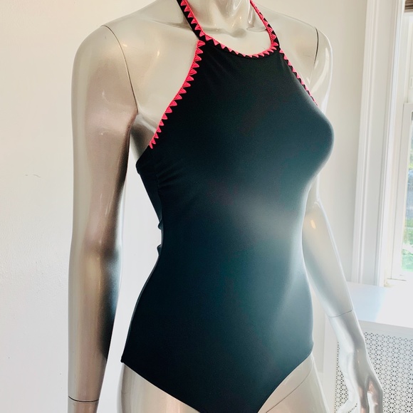 Halter-Style Swim Suit (XS) - Picture 2 of 9